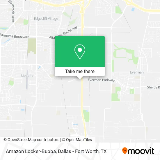 Amazon Locker-Bubba map