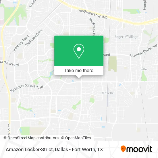 Amazon Locker-Strict map