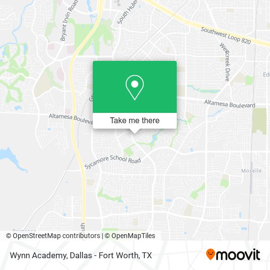 Wynn Academy map