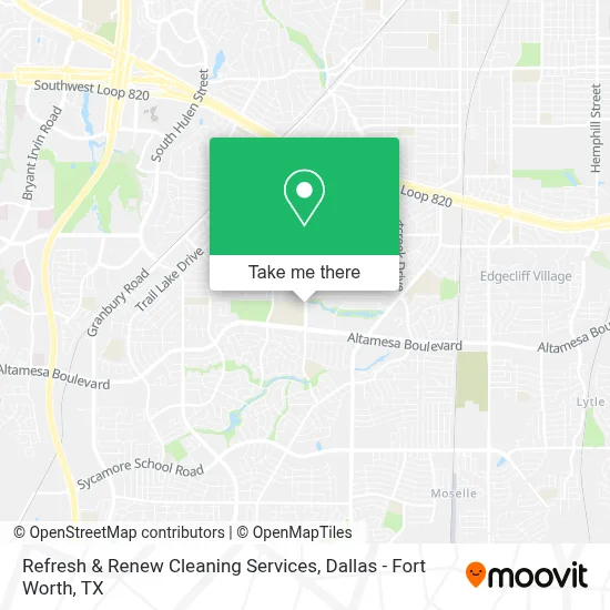 Refresh & Renew Cleaning Services map