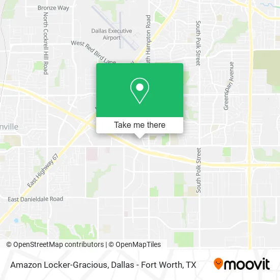 Amazon Locker-Gracious map