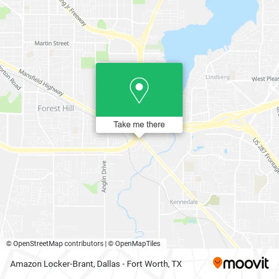 Amazon Locker-Brant map