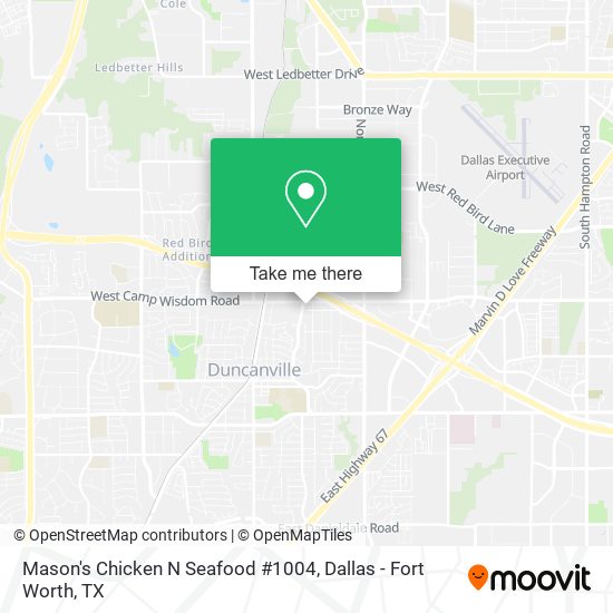 Mason's Chicken N Seafood #1004 map