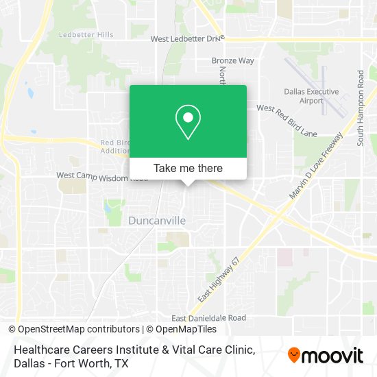 Healthcare Careers Institute & Vital Care Clinic map