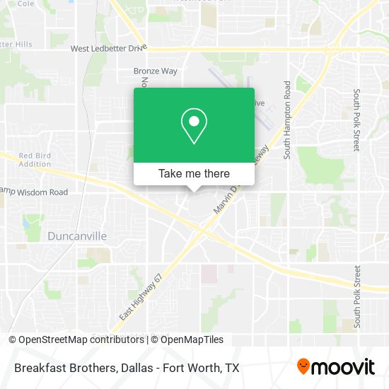 Breakfast Brothers map