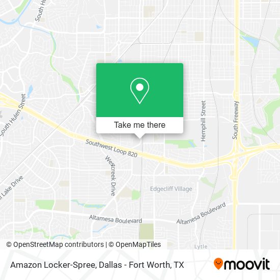 Mapa de Amazon Locker-Spree