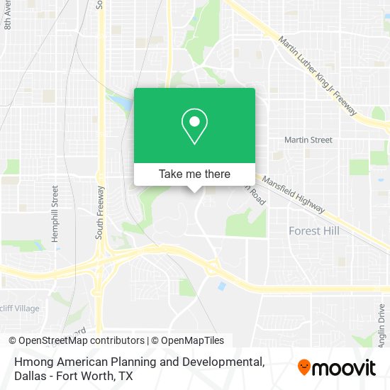 Hmong American Planning and Developmental map
