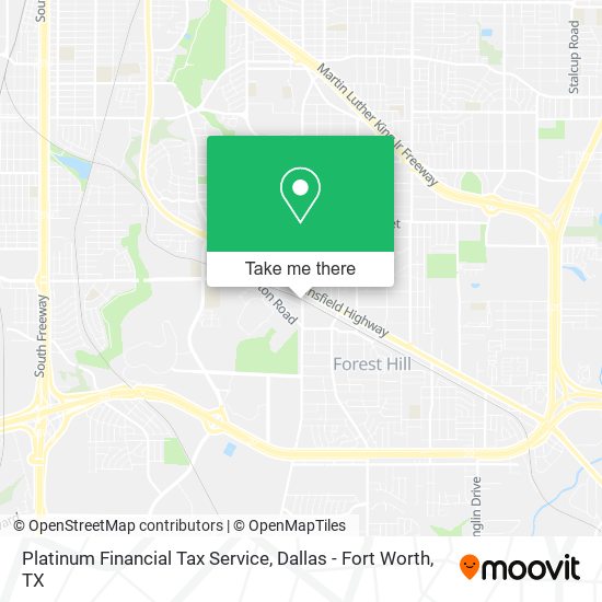 Mapa de Platinum Financial Tax Service