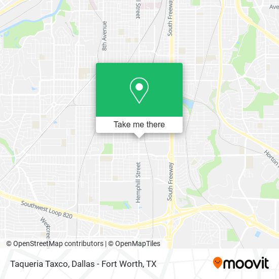 Taqueria Taxco map