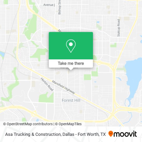 Asa Trucking & Construction map