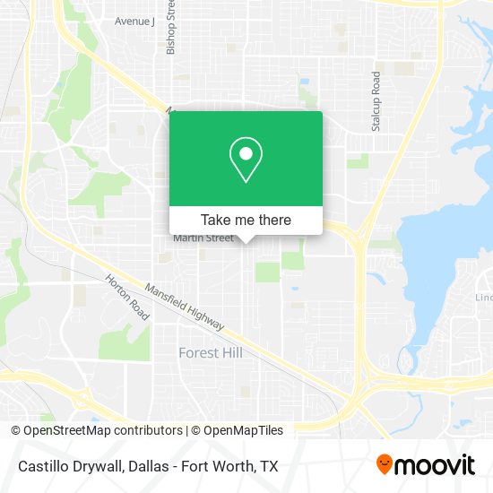 Castillo Drywall map