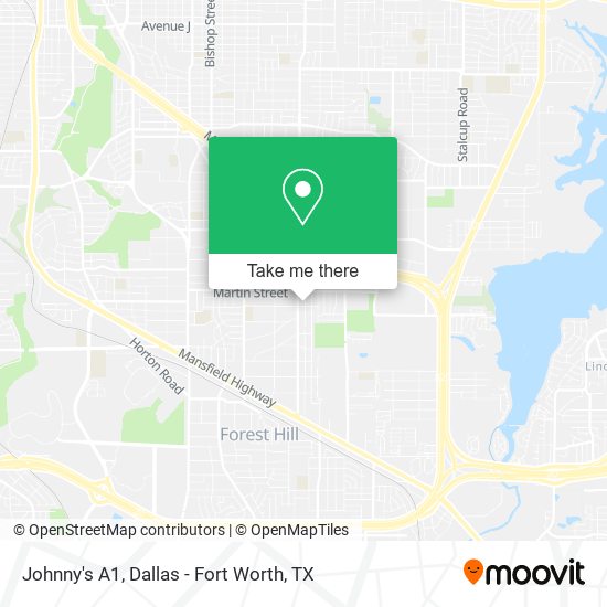 Johnny's A1 map