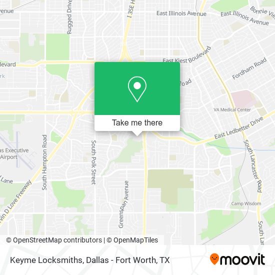 Mapa de Keyme Locksmiths