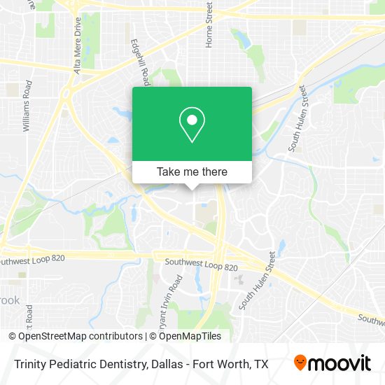 Mapa de Trinity Pediatric Dentistry