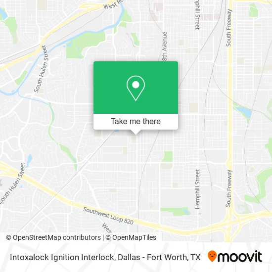 Intoxalock Ignition Interlock map