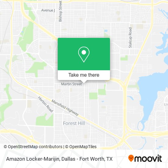 Amazon Locker-Marijin map