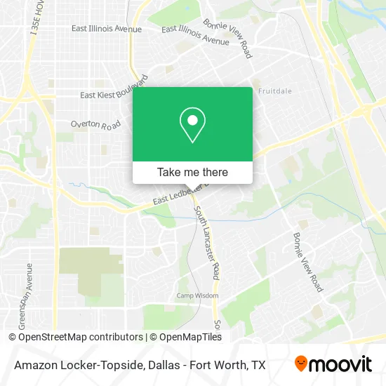 Amazon Locker-Topside map