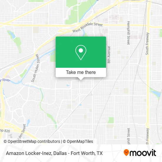 Amazon Locker-Inez map