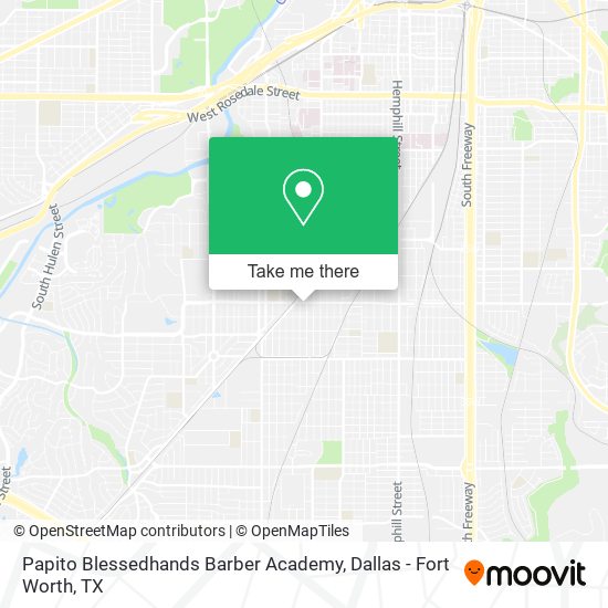Mapa de Papito Blessedhands Barber Academy