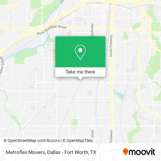 Metroflex Movers map