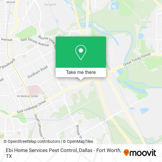 Mapa de Ebi Home Services Pest Control