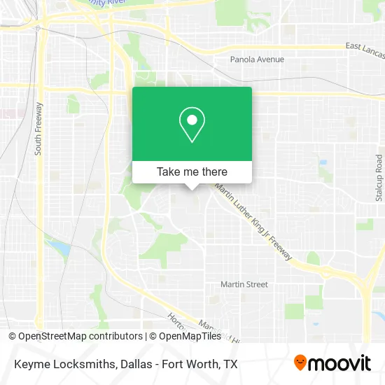 Mapa de Keyme Locksmiths