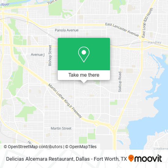 Mapa de Delicias Alcemara Restaurant