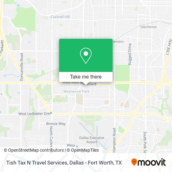 Tish Tax N Travel Services map