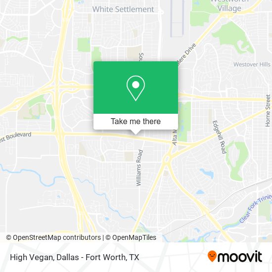 High Vegan map