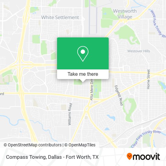 Compass Towing map