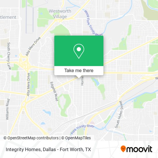 Integrity Homes map