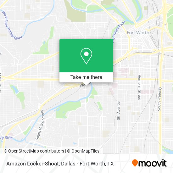 Mapa de Amazon Locker-Shoat