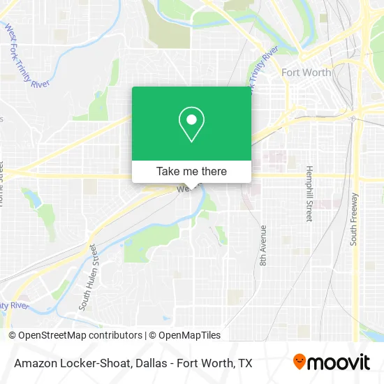 Amazon Locker-Shoat map