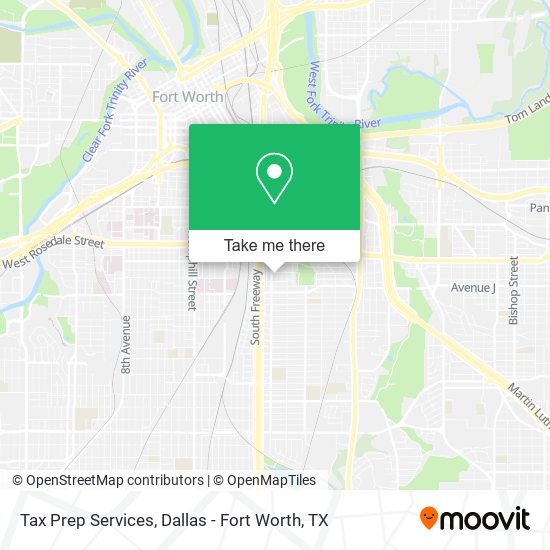 Tax Prep Services map