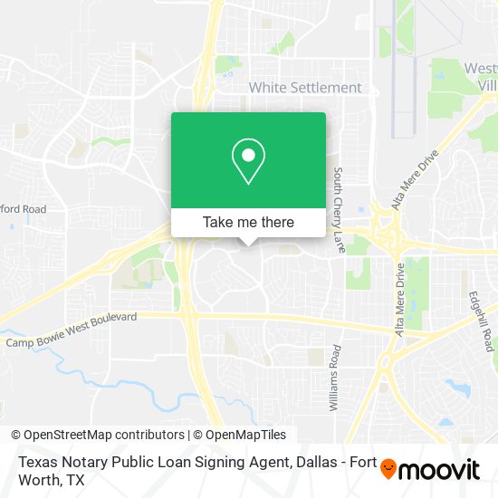 Texas Notary Public Loan Signing Agent map