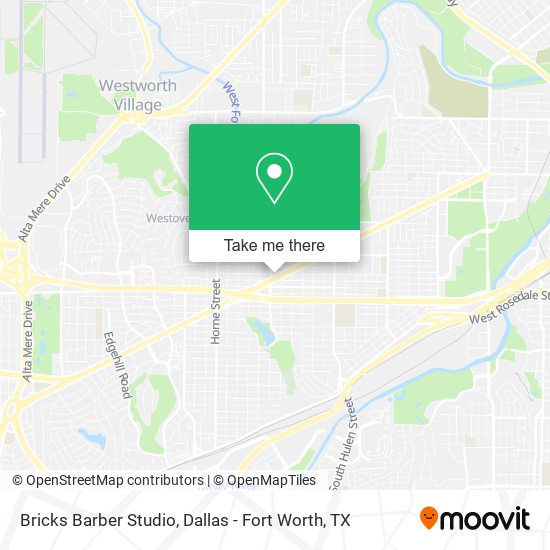 Bricks Barber Studio map