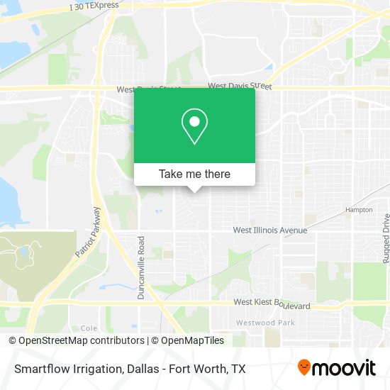 Smartflow Irrigation map