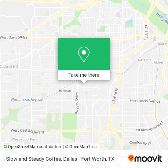 Slow and Steady Coffee map