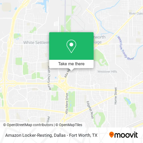 Mapa de Amazon Locker-Resting