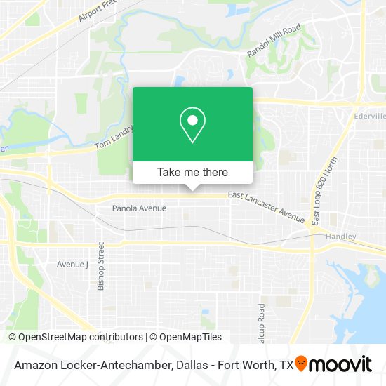 Amazon Locker-Antechamber map