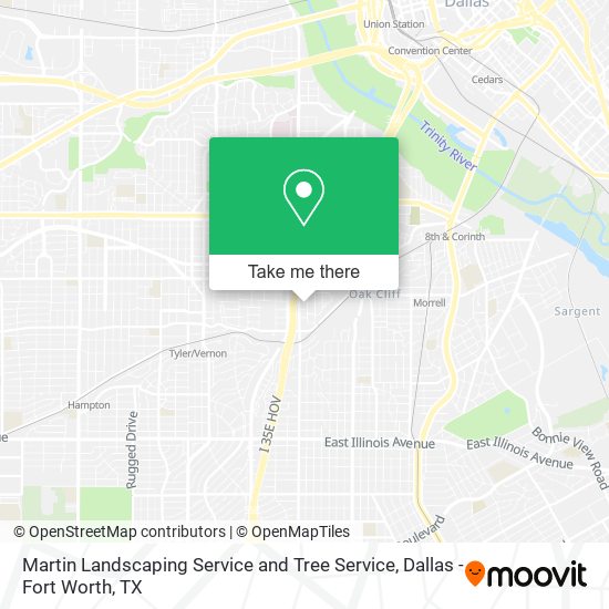 Mapa de Martin Landscaping Service and Tree Service