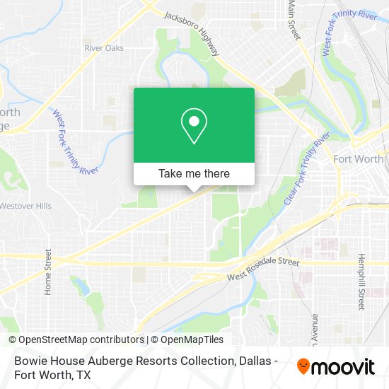 Bowie House Auberge Resorts Collection map