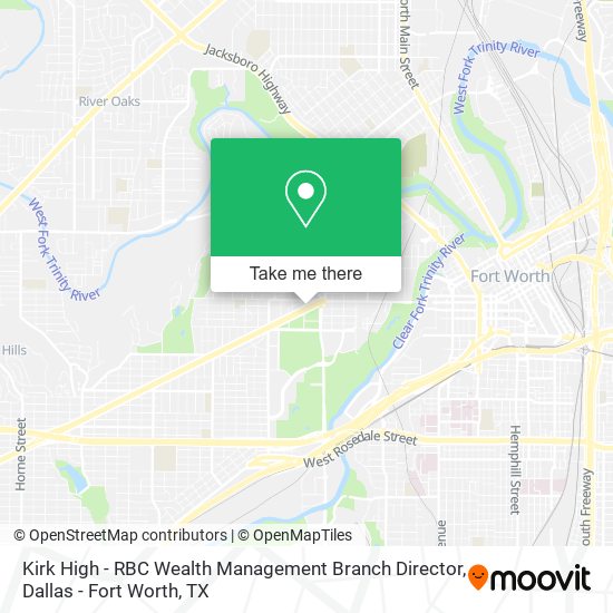 Kirk High - RBC Wealth Management Branch Director map