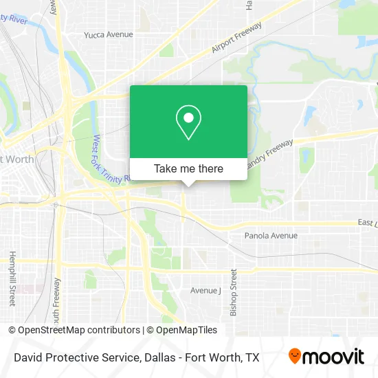 David Protective Service map