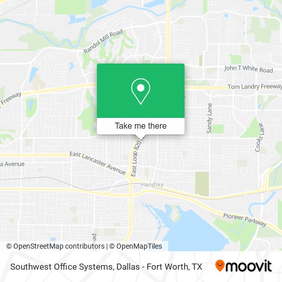 Mapa de Southwest Office Systems