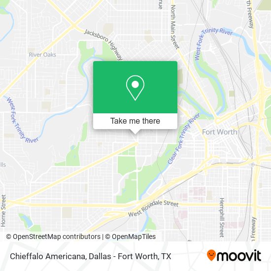 Chieffalo Americana map