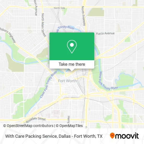 With Care Packing Service map