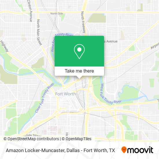 Mapa de Amazon Locker-Muncaster