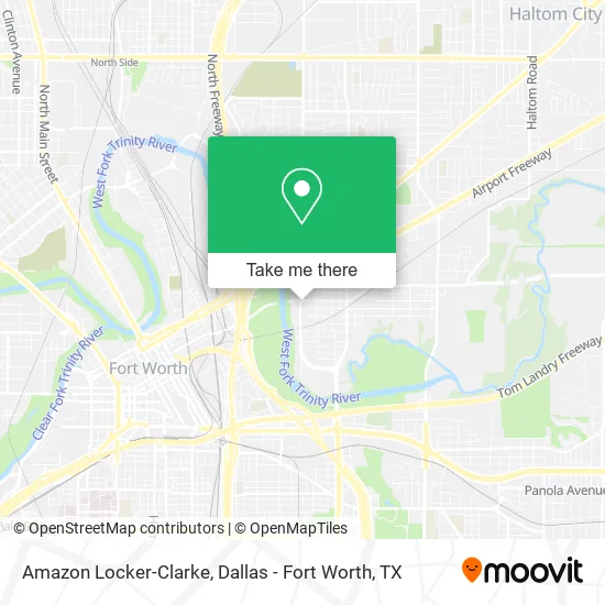 Amazon Locker-Clarke map