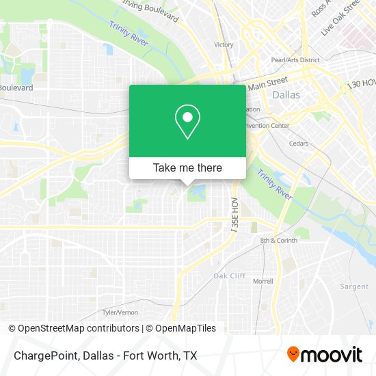 Mapa de ChargePoint